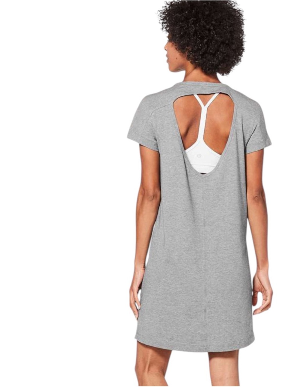 NWT – Lululemon – Day Tripper Dress – Heathered Medium Grey – Sz. 6